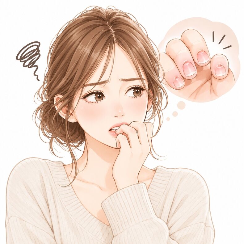 画像1738：爪噛みが気になる方へ♡ご相談ください！